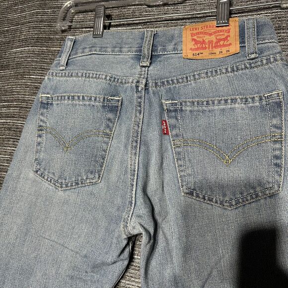 Levi’s Jeans Women's Size 12 Blue 514 Slim Straight - Picture 15 of 16